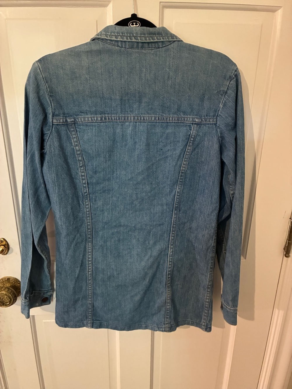 EUC VINTAGE WRANGLER Classic Blue Denim Jeans Jacket - Picture 2 of 8